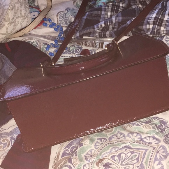 Maroon Kate Spade bag - Picture 3 of 4